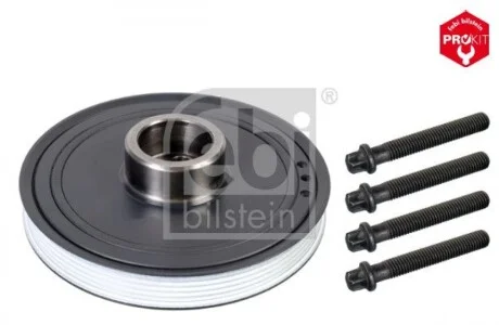 Шкив коленвала Mini (R56/R55/R60/R61) 1.6-2.0d (N47) 10-16/Toyota Rav 4 2.0 D 15-18 (5PK) FEBI BILSTEIN 176427