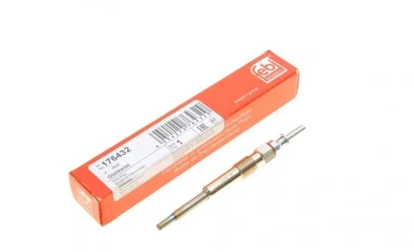 Свеча накала BMW 3 (E46/E90)/5 (E60)/X5 (E70) 2.0/2.5/3.0D 01- (5V) FEBI BILSTEIN 176432
