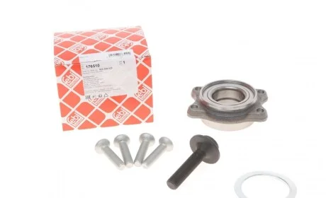 Подшипник ступицы (передней) Audi A6 04-11 (+ABS) FEBI BILSTEIN 176510
