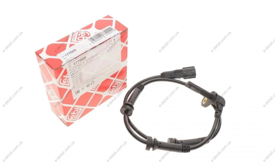 Датчик ABS (передний) Renault Captur/Clio/Zoe 12- (L=709mm) FEBI BILSTEIN 177009 (фото 1)
