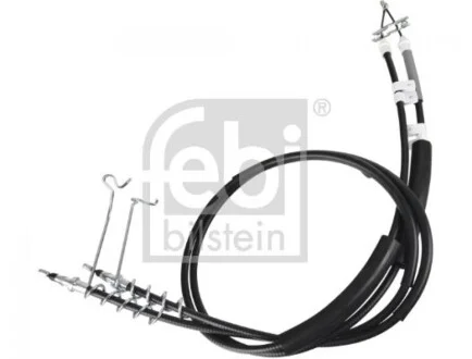 Трос ручника (задний) Ford Connect 02- (+ABS) (низкая база)(дисковый тормоз) FEBI BILSTEIN 177158