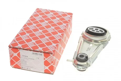 Подушка двигателя (задняя/нижняя) Renault Megane III 1.5 dCi 09- (косточка) FEBI BILSTEIN 177274