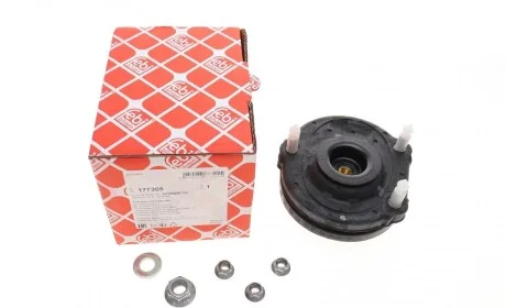 Подушка амортизатора (переднего) + подшипник Fiat Doblo 1.3D-2.0D 10- (L) FEBI BILSTEIN 177305