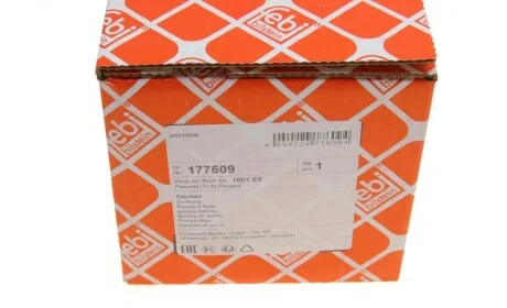 Насос масляний Citroen Jumper/Fiat Ducato/Peugeot Boxer/Ford 2.2 JTD/HDI 2.4TDCi 00- FEBI BILSTEIN 177609