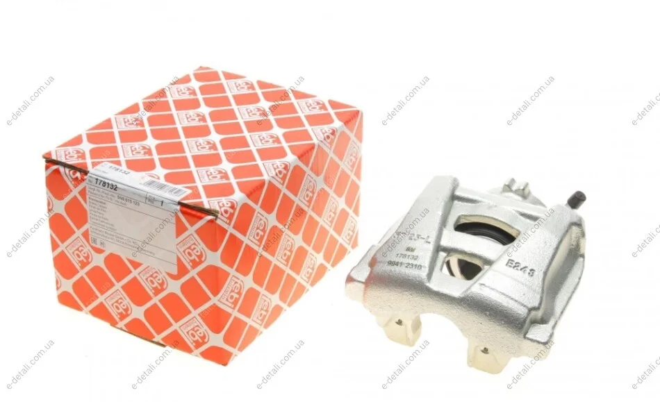 Супорт гальмівний (передній) (L) Audi Q3/Seat Alhambra/VW Sharan/Tiguan 07-18 (d=57mm) (Ate) FEBI BILSTEIN 178132 (фото 1)
