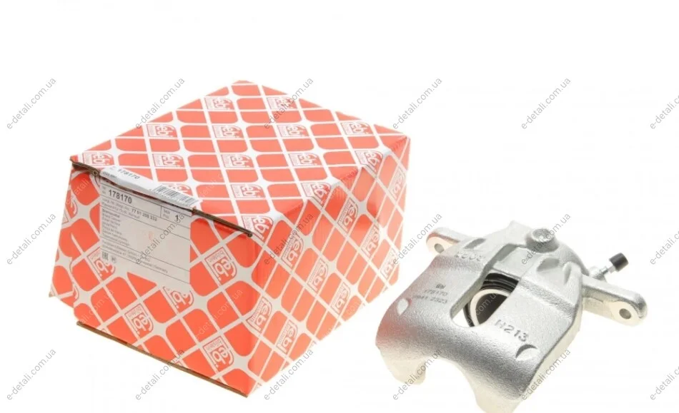 Суппорт тормозной (передний) (L) Renault Duster/Kangoo 07- FEBI BILSTEIN 178170 (фото 1)