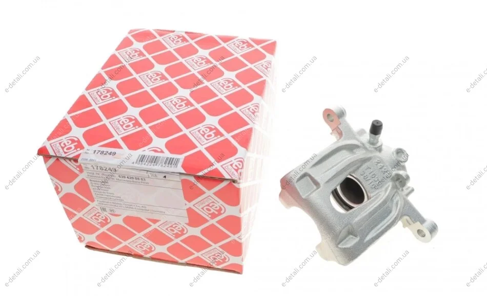 Супорт гальмівний (задній) (L) MB Vito (W639) 03- (d=38mm) FEBI BILSTEIN 178249 (фото 1)