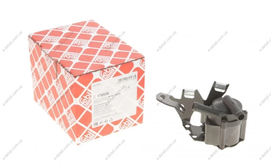 Насос системи охолодження (додатковий) Citroen C4/C5/Peugeot 207/208/308/508/3008/5008 1.6 07- FEBI BILSTEIN 179538 (фото 1)