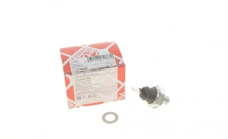 Датчик тиску оливи VW Golf/Polo 1.4 16V 95- (чорний) FEBI BILSTEIN 179687