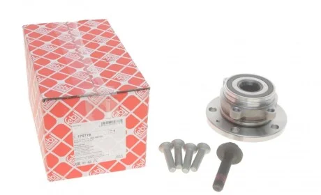 Подшипник ступицы (передней) VW Caddy 03- (4 болты) FEBI BILSTEIN 179778
