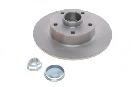 Диск тормозной (задний) Renault Megane IV 15- (260x8) (+ABS) с подшипником FEBI BILSTEIN 180024