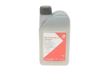 Олива КПП 75W80 (GL-4) (1L) (MTF LT-3/9.55550-MX3/M2C200-C/MTF-94/MT-XZ TYP TL/VW 501 50) FEBI BILSTEIN 180073