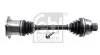 Полуось (передняя) Audi A4/A5 07-17 (42z/463mm) (+ABS) FEBI BILSTEIN 180855 (фото 1)