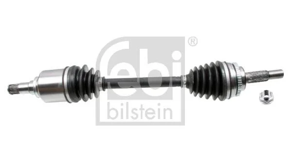FEBI TOYOTA Напіввісь передня ліва L=650 mm 26/20 COROLLA Verso (ZER_, ZZE12_, R1_) 1.6/1.8 04-09 FEBI BILSTEIN 181257 (фото 1)