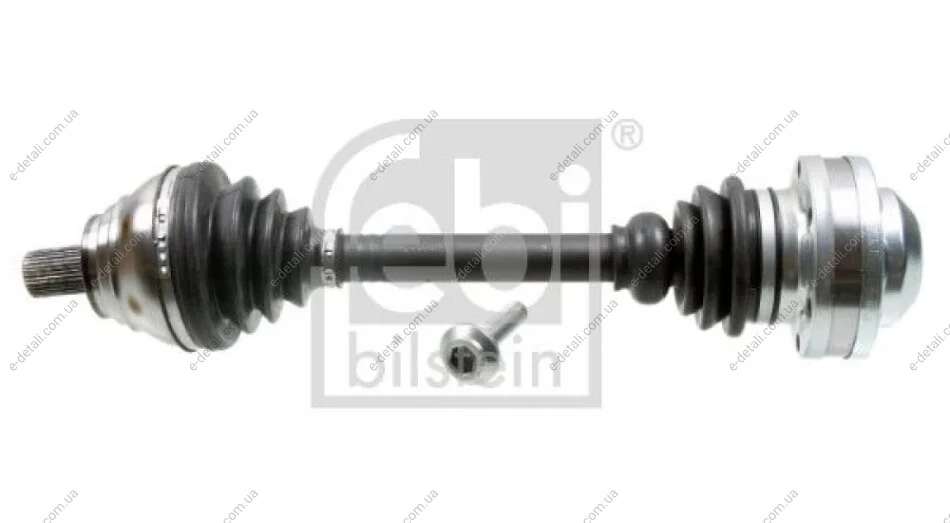 Полуось (передняя) Audi A3/Skoda Octavia/SuperB/VW Caddy/Golf/Passat/Touran 03- (L) (36х488) FEBI BILSTEIN 181276 (фото 1)