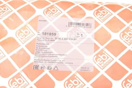 Пыльник + отбойник амортизатора (заднего) BMW 3 (E46) 00-07 (к-кт 2 шт.) FEBI BILSTEIN 181859