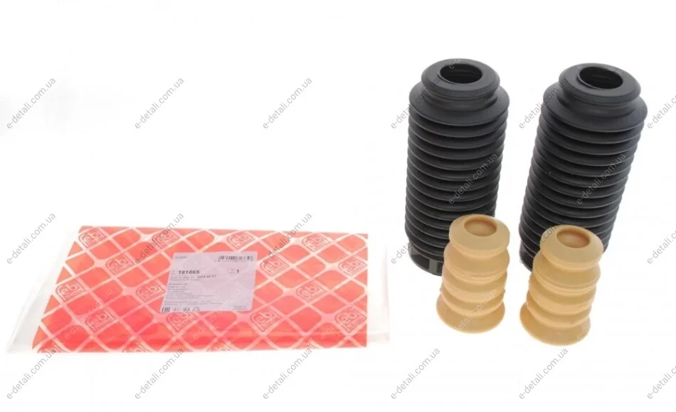 Пыльник + отбойник амортизатора (переднего) Peugeot 207 06-13 (к-кт 2шт) FEBI BILSTEIN 181865 (фото 1)
