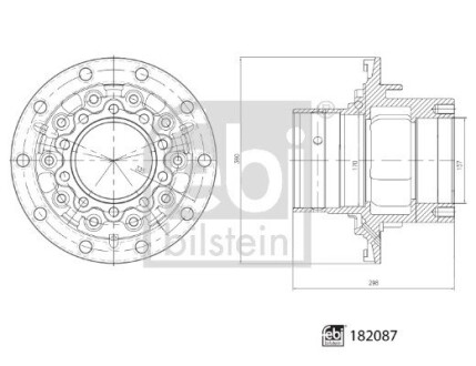 Ступиця FEBI BILSTEIN 182087