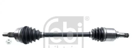 Полуось (передняя) (L) Renault Kangoo 1.5dCi/1.6 08- (27x26x675mm) FEBI BILSTEIN 182425