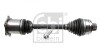 Полуось (передняя) Audi Q5 2.0 TDI 08-17 (42x494mm) FEBI BILSTEIN 182763 (фото 1)