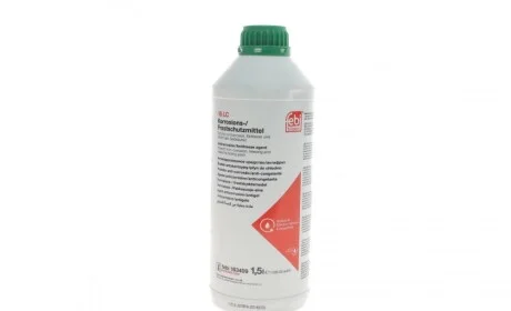 Антифриз (зелений) 18 LC (1.5L) (-52°) (концентрат) FEBI BILSTEIN 183409