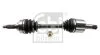 Полуось (передняя) (L) Kia Sorento 02-11 (28z/30z/640mm) FEBI BILSTEIN 183908 (фото 1)