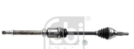 Полуось (передняя) (R) Nissan Qashqai 1.6 07-13 (29z/26z/941mm) (со шплинтом) FEBI BILSTEIN 184797