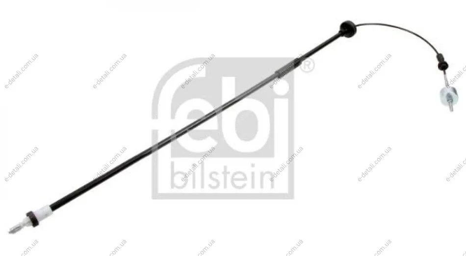 Трос сцепления Renault Logan 04- (1143/677mm) FEBI BILSTEIN 185397 (фото 1)