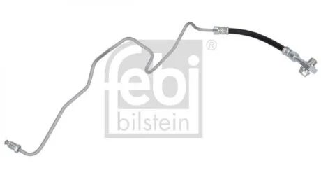 Шланг тормозной (задний) Skoda Fabia I-II/Seat Ibiza III/VW Polo IV 99- (L) (L=188mm) FEBI BILSTEIN 186215