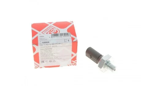 Датчик давления масла VW T5/Caddy 1.6/2.0 95-15 (1.2-1.6 bar) (черный) FEBI BILSTEIN 18904