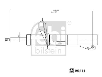 FEBI - Амортизатор FEBI BILSTEIN 193114