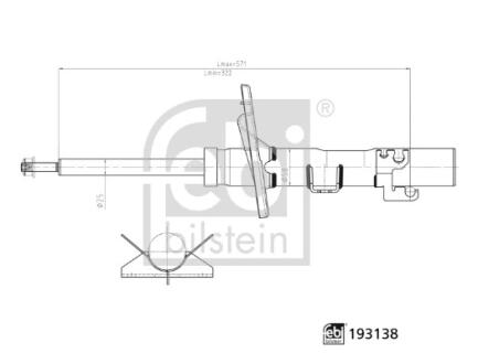 FEBI - Амортизатор FEBI BILSTEIN 193138