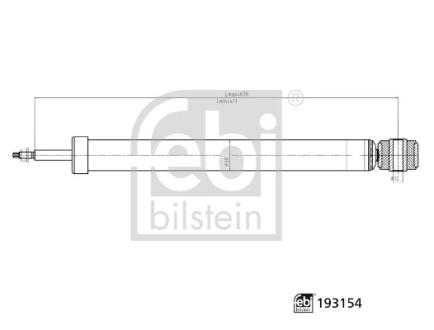 FEBI - Амортизатор FEBI BILSTEIN 193154