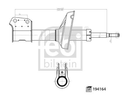FEBI - Амортизатор FEBI BILSTEIN 194164