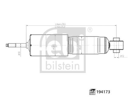 FEBI - Амортизатор FEBI BILSTEIN 194173