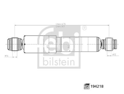 FEBI - Амортизатор FEBI BILSTEIN 194218