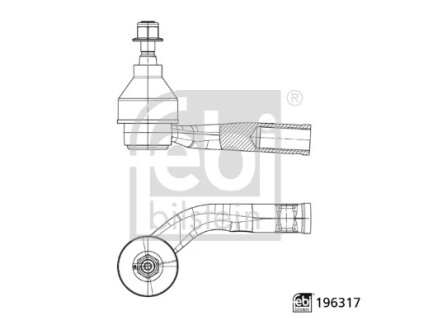 Накінечник тяги FEBI BILSTEIN 196317