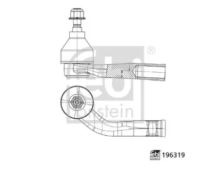 Накінечник тяги FEBI BILSTEIN 196319