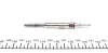 Свеча накала BMW 3 (E46)/5 (E39)/7 (E38)/X5 (E53)/Opel Omega B 2.0CDTi/2.5DTI/3.0D 98-05 FEBI BILSTEIN 19882 (фото 4)