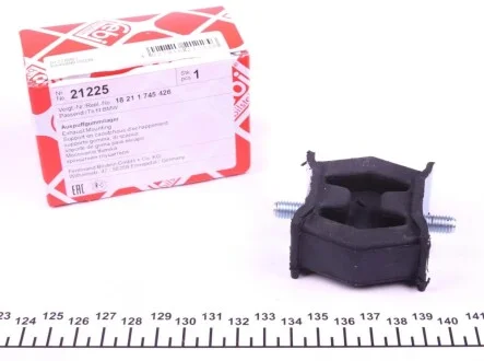 Кронштейн крепления глушителя BMW 3 (E46)/ 5 (E39)/ 7 (E38) FEBI BILSTEIN 21225