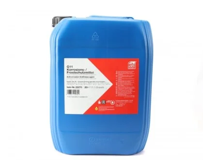 Антифриз (синій) G11 (20L) (MB325.0/325.2) FEBI BILSTEIN 22270