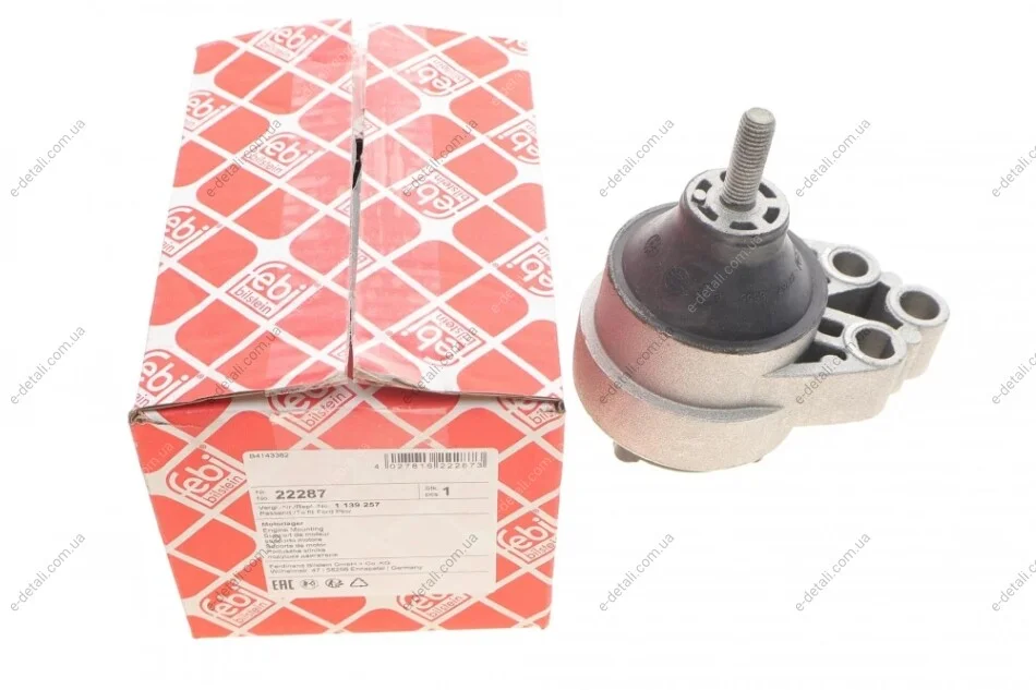 Подушка двигуна (R) Ford Focus 1.4/1.6 16V 98-04 (гидравлика) FEBI BILSTEIN 22287 (фото 1)