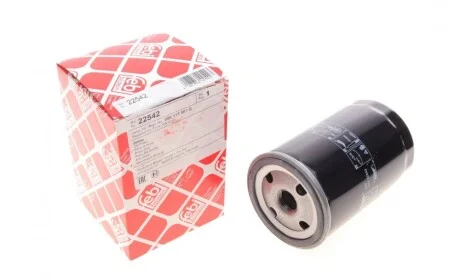 Фильтр масляный VW Caddy/Golf I/II/III/Passat -96/Audi 80/100 -94/A6 -97 FEBI BILSTEIN 22542