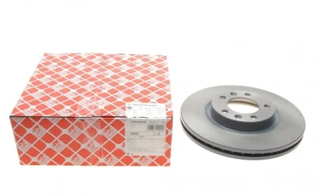 Диск тормозной (передний) Peugeot 407 04-10 (283x26) FEBI BILSTEIN 22921