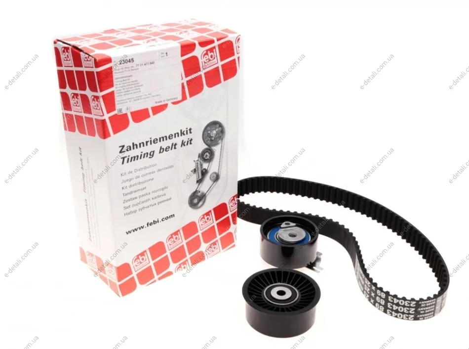 Комплект пасу ГРМ 89 зубців G9T G9U FEBI BILSTEIN 23045 (фото 1)