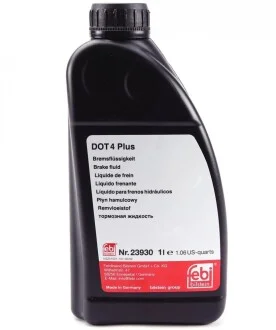 Жидкость тормозная DOT4 Plus (1L) FEBI BILSTEIN 23930