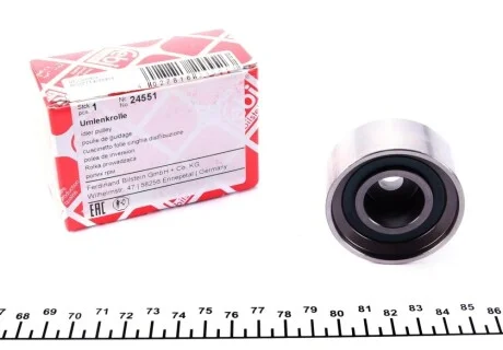 Ролик ГРМ Kia Rio/Hyundai Accent 1.4i-1.6i 94- (паразитный) FEBI BILSTEIN 24551