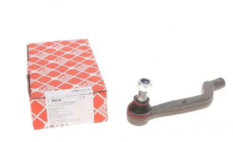 Наконечник тяги рулевой (L) MB A-class (W169) 04-12 FEBI BILSTEIN 26018