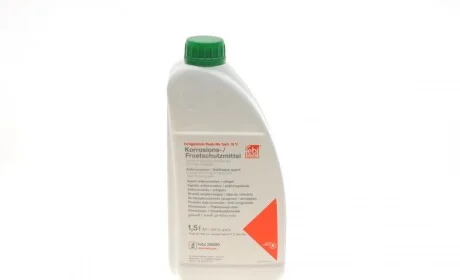 Антифриз (зеленый) (1.5L) (-30°C) Renault Glaceol RX Type D (готовый к применению) FEBI BILSTEIN 26580