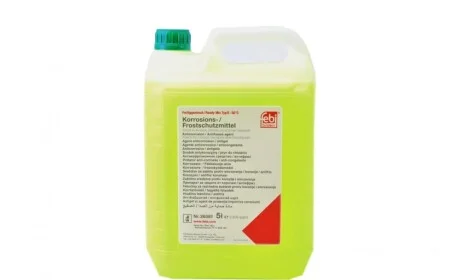 Антифриз (зеленый) (5L) (-30°C) Renault Glaceol RX Type D (готовый к применению) FEBI BILSTEIN 26581